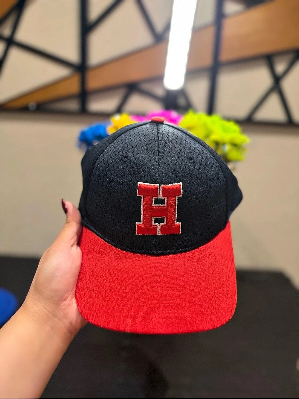 Pacific Headwear Pro Black & Red